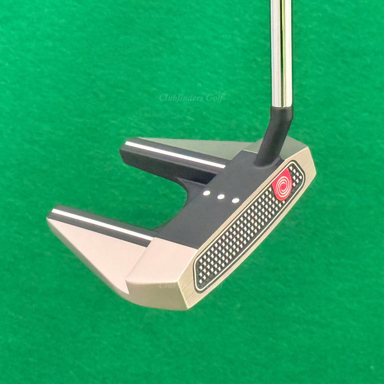 Odyssey '24 Microhinge #7 S 34" Slant-Neck Mallet Putter Golf Club w/ HC