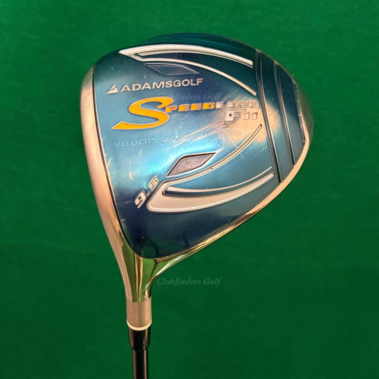 LH Adams Speedline F11 9.5° Driver Aldila VooDoo RVS6 Graphite Regular