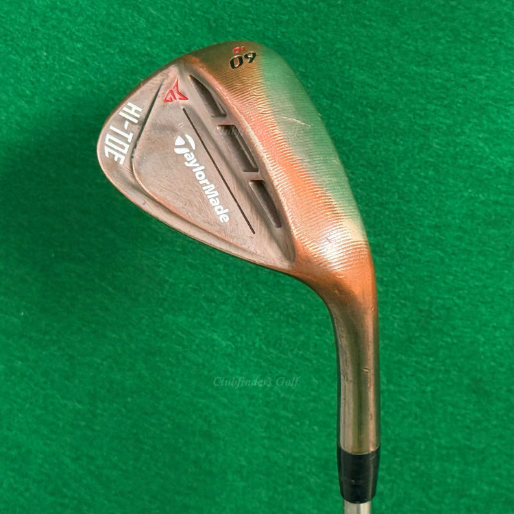 TaylorMade Hi-Toe Raw 60-10 60° Lob Wedge ACCRA iSeries 115i Steel Wedge Flex