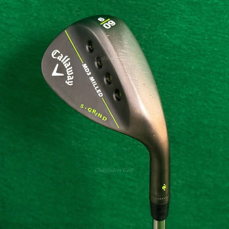 Callaway MD3 Milled Black 60-9 60° Lob Wedge Dynamic Gold Steel Wedge Flex