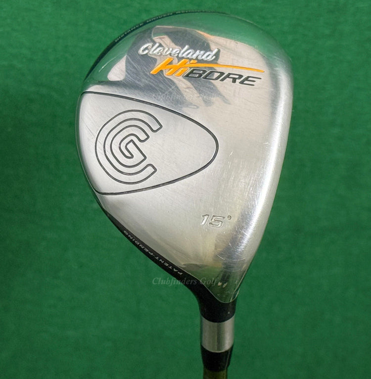 Cleveland HiBore 15° Fairway Wood Aldila Prototype 75-S 350 Graphite Stiff