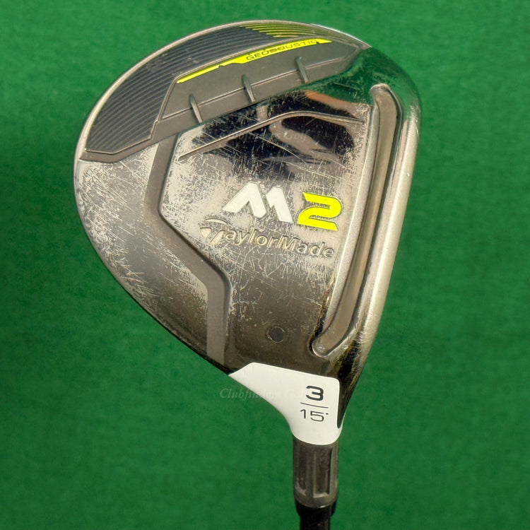 TaylorMade M2 2017 15° Fairway Wood 3 Project X Denali Black 60G 6.5 Extra Stiff
