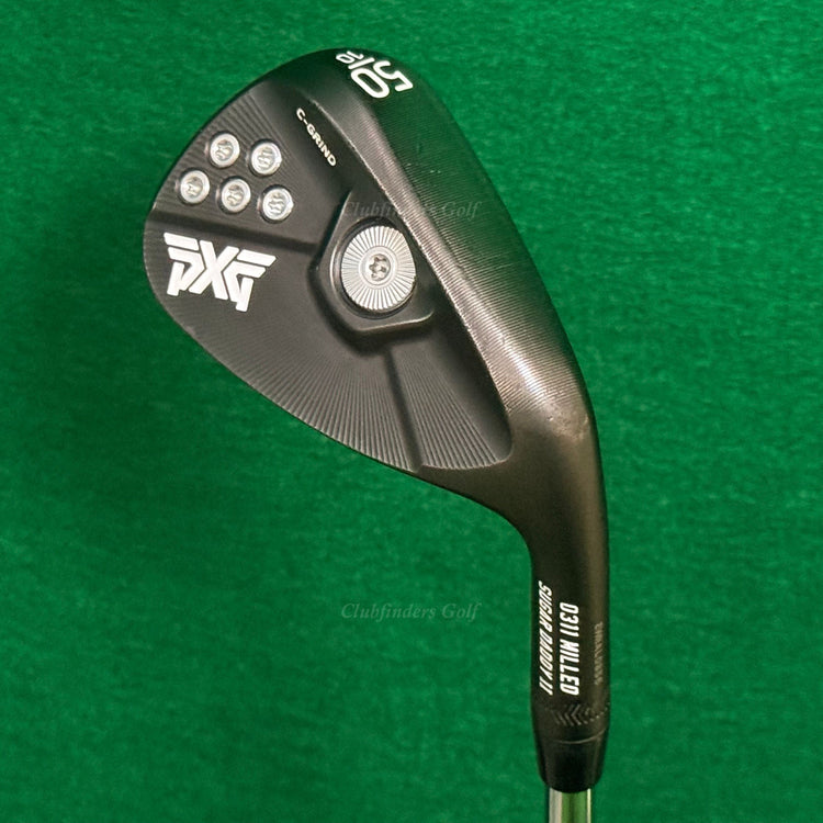 PXG Sugar Daddy II Black 0311 C-Grind 50-10 50° Wedge DG 120 S300 Steel Stiff