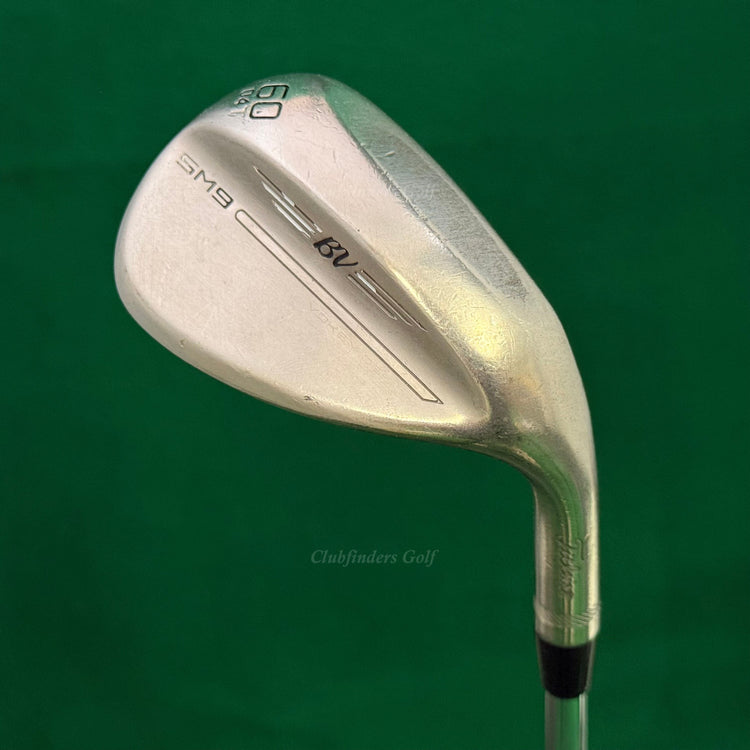 Titleist Vokey SM9 Nickel 60-4T 60° Lob Wedge Vokey Design Steel Wedge Flex