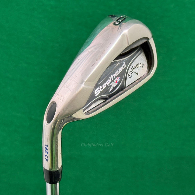 LH Callaway Steelhead XR Single 6 Iron True Temper XP 105 ST15 S300 Steel Stiff