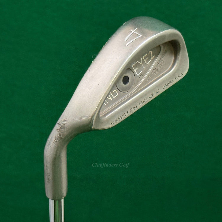 LH Ping Eye 2 Black Dot Single 4 Iron Karsten ZZ-Lite Steel Stiff