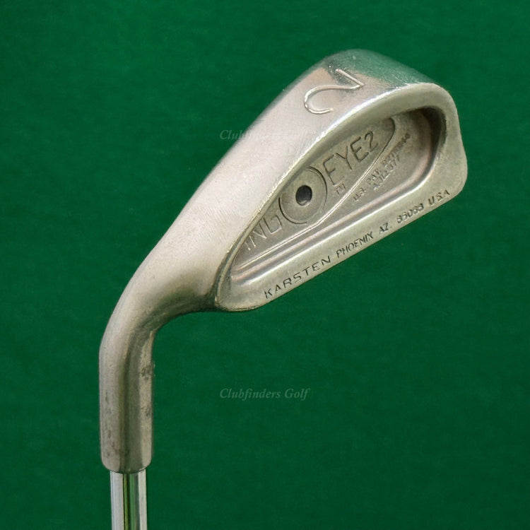 LH Ping Eye 2 Black Dot Single 2 Iron Karsten ZZ-Lite Steel Stiff