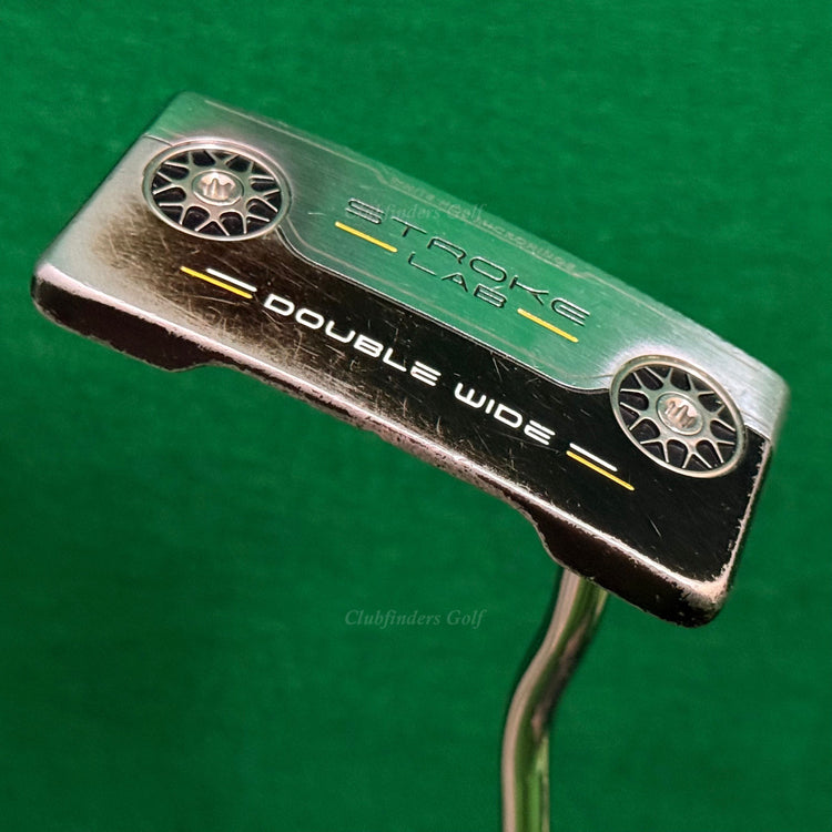 Odyssey Stroke Lab Double Wide 35" Double-Bend Putter w/Super Stroke & HC