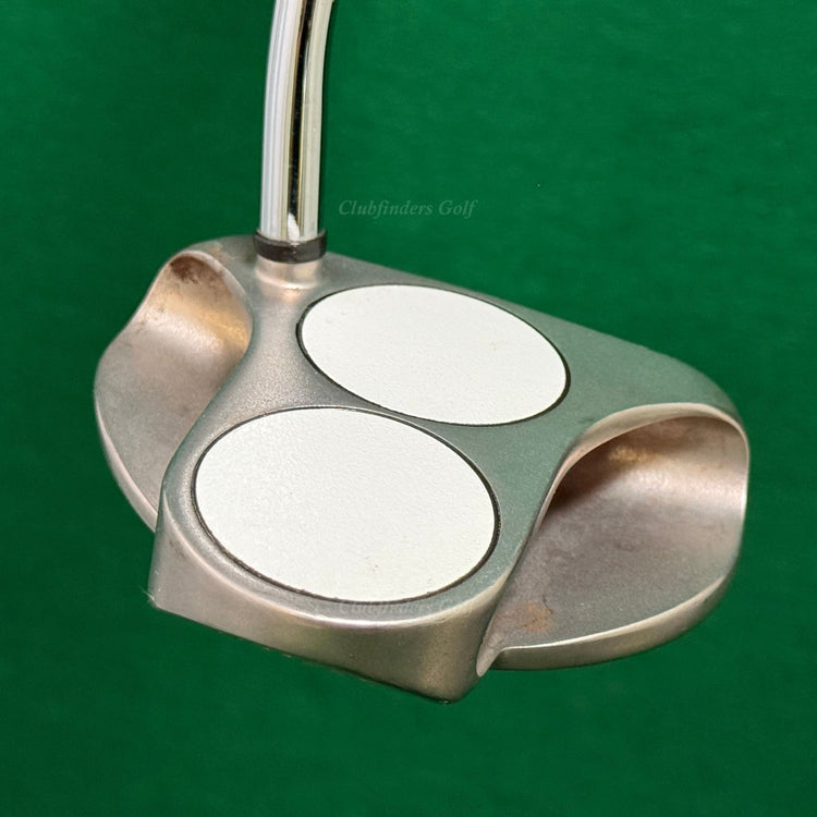 Odyssey White Hot 2-Ball 35" Double-Bend Mallet Putter Golf Club