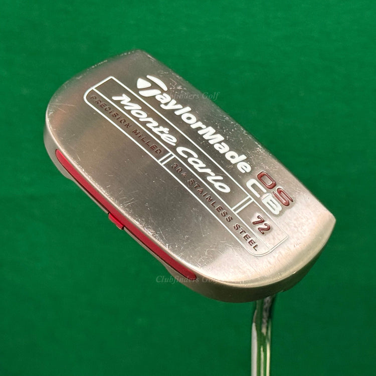 TaylorMade OS CB Monte Carlo 72 35" Double-Bend Putter w/Super Stroke & HC