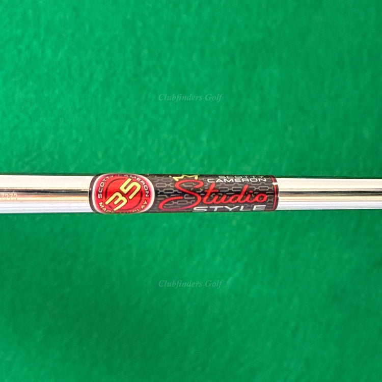 Scotty Cameron Studio Style 2025 Newport 2 35" Plumbers-Neck Putter w/ HC