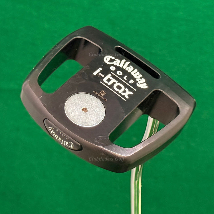 Callaway i-Trax Milled Double-Bend 35.5" interchangeable "vision strips" Putter
