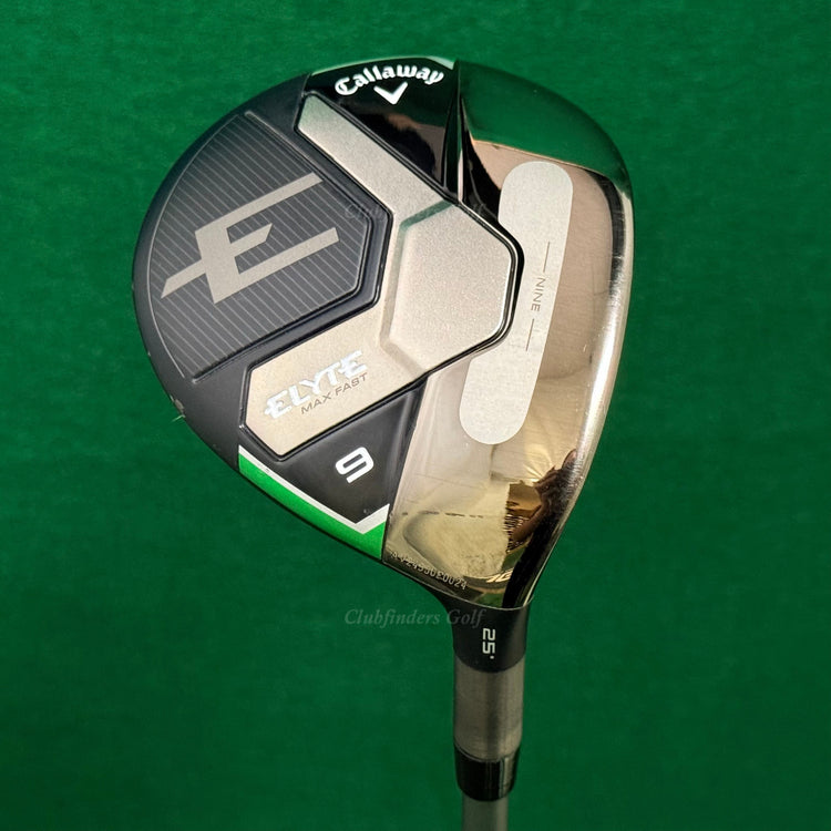 Callaway ELYTE Max Fast 25° Fairway Wood 9 Fujikura Air Speeder 50-S Stiff