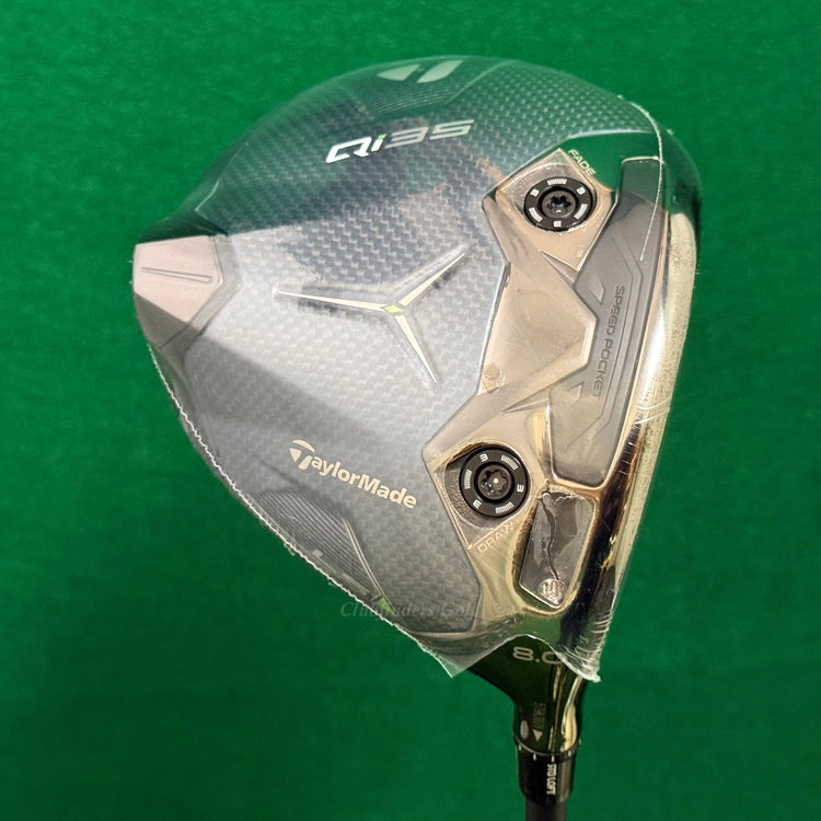 NEW TaylorMade Qi35 LS 8° Driver Mitsubishi Chemical REAX Blue 50 Stiff w/HC