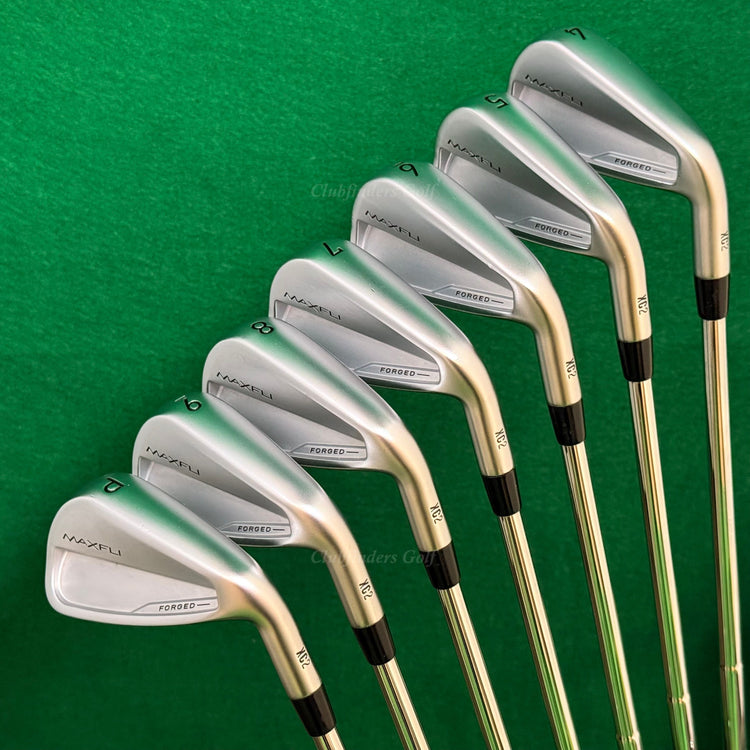 Maxfli XC2 Forged 4-PW Iron Set TT Dynamic Gold Mid 115 S300 Steel Stiff