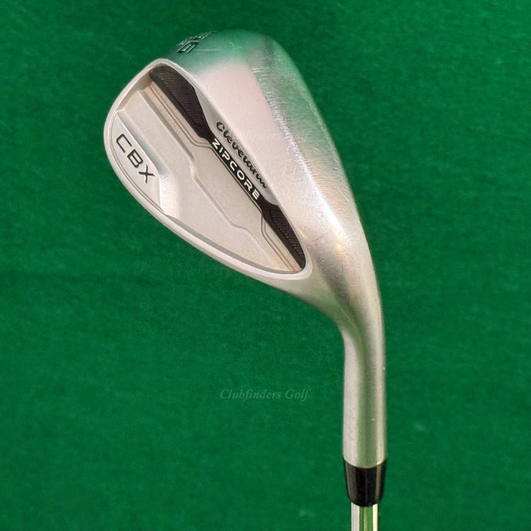 Cleveland CBX Zipcore Satin Chrome 56-12 56° Sand Wedge NS Pro Zelos 8 Stiff