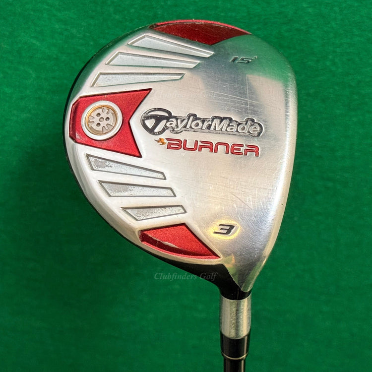 TaylorMade Burner 2007 Fairway 15° 3 Wood REAX Superfast 50g Graphite Stiff