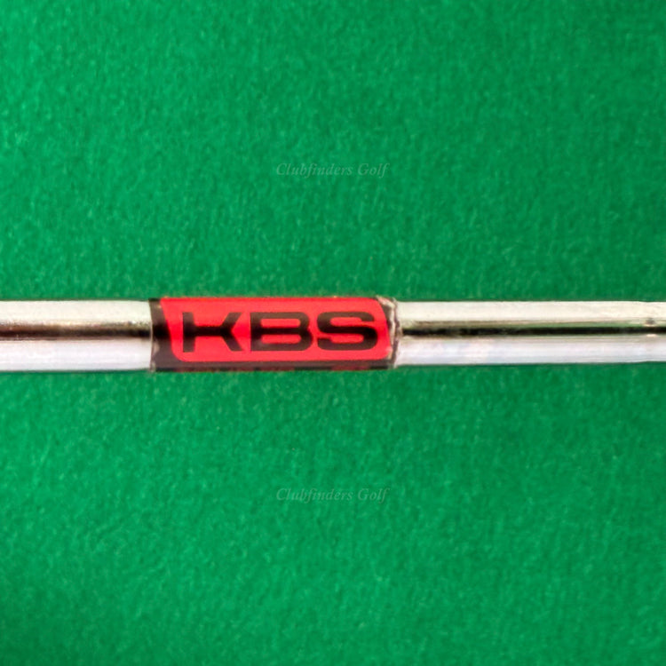 LH Adams Idea Black CB2 Forged 4-PW Iron Set KBS Tour 90 Steel Regular