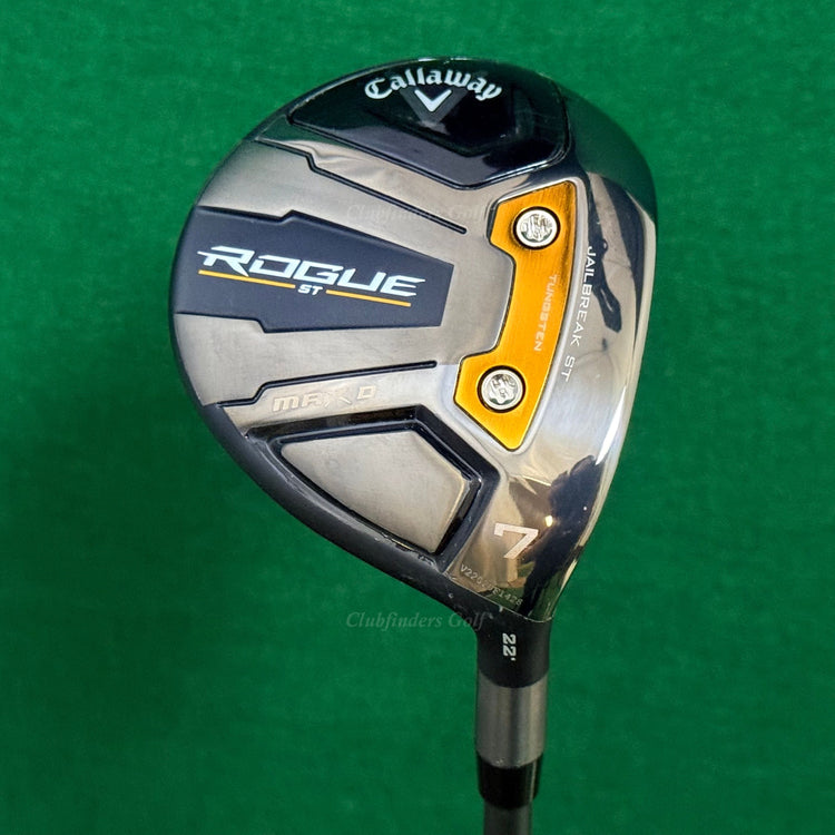 Callaway Rogue ST MAX D 22° Fairway Wood 7 HZRDUS Smoke 6.5 Extra Stiff