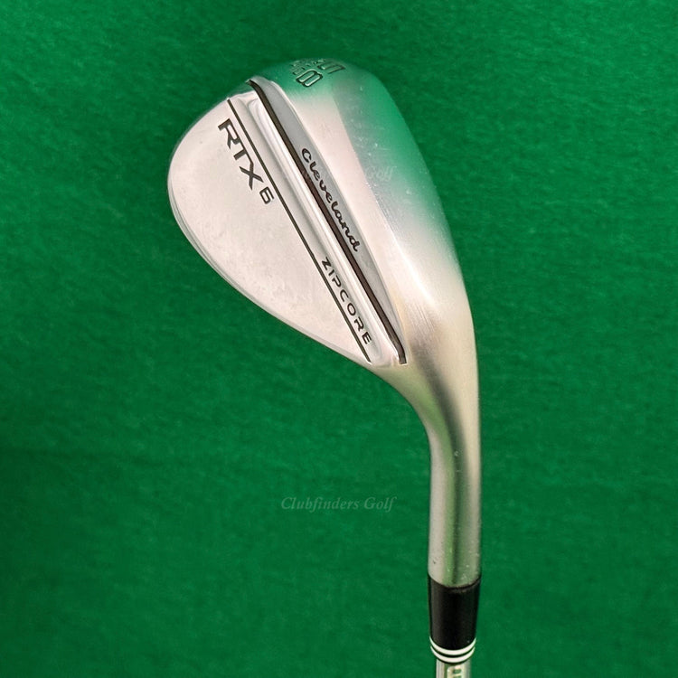 Cleveland RTX 6 Zipcore Chrome 58-10 58° Lob Wedge DG Spinner TI Wedge Flex