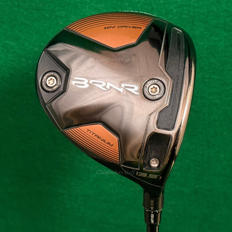 TaylorMade BRNR 13.5° Mini Driver UST Mamiya ProForce M40X 65-S Stiff w/ HC