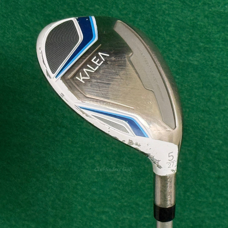 Lady TaylorMade Kalea Premier 27° 5 Hybrid Factory 40-L Graphite Ladies