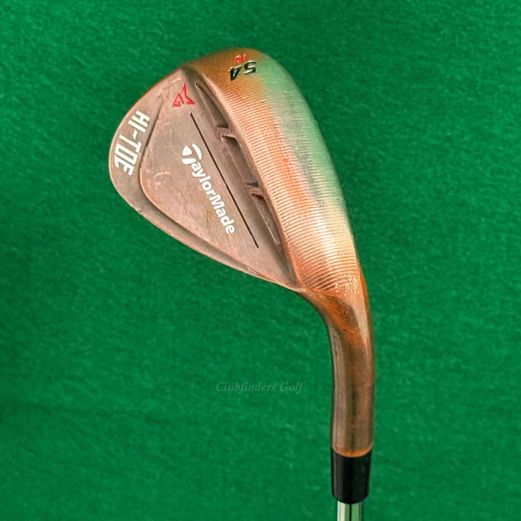 TaylorMade Hi-Toe Raw Milled Grind 54-10 54° Sand Wedge KBS Hi-REV 2.0 115 Steel