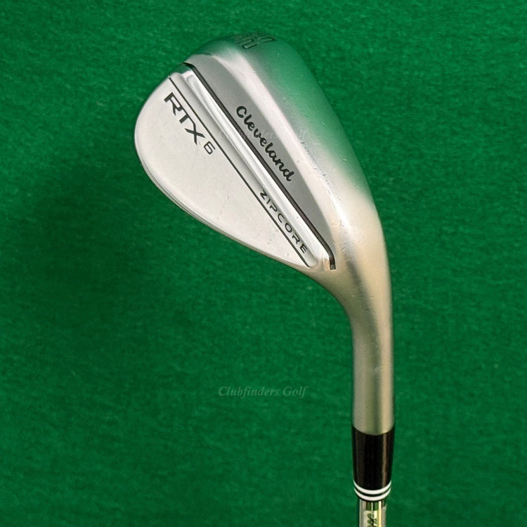Cleveland RTX6 Zipcore Mid Chrome 52-10 52° Gap Wedge DG Spinner TI Wedge Flex