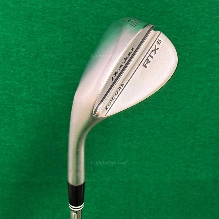 LH Cleveland RTX6 Zipcore Chrome 56-10 56° Sand Wedge DG Spinner TI Steel