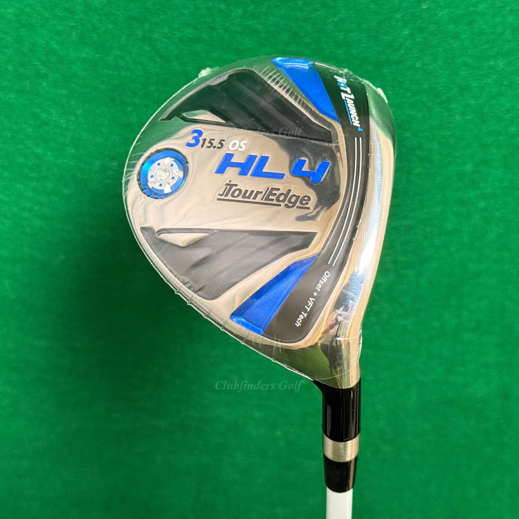NEW Lady Tour Edge Hot Launch 4 HL4 OS 15.5° Fairway 3 Wood Factory Ladies w/HC