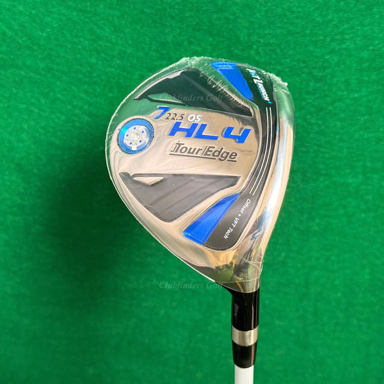 NEW Lady Tour Edge Hot Launch 4 HL4 OS 22.5° Fairway 7 Wood Factory Ladies w/HC