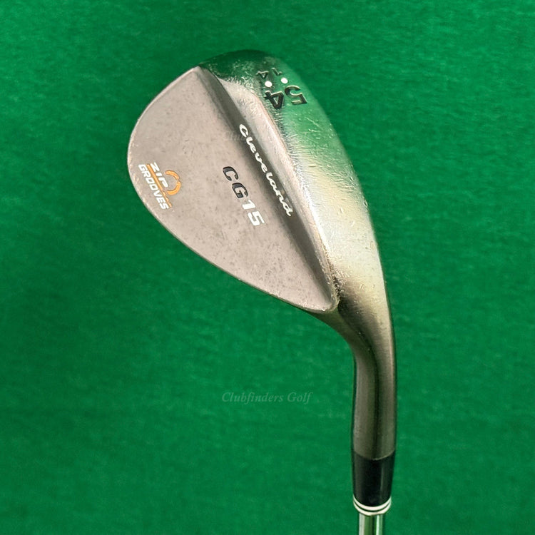 Cleveland CG15 Oil Quench 54-14 54° Sand Wedge Traction Steel Wedge Flex
