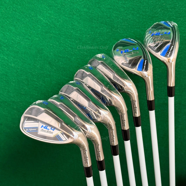 NEW Lady Tour Edge Hot Launch 4 HL4 5H, 6H, 7-SW Combo Iron Set Ladies w/ HC