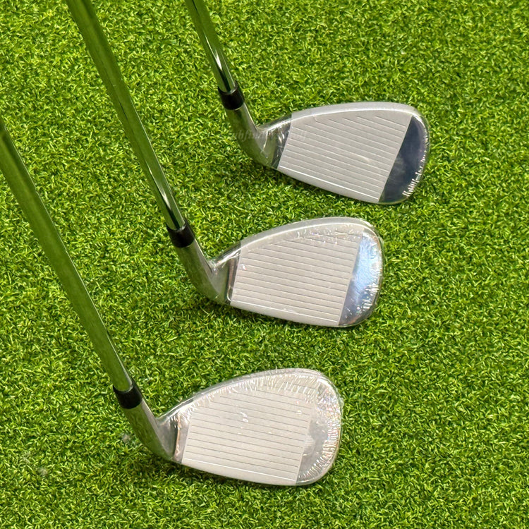 NEW LH Tour Edge TE-200 12-Piece Complete Set Factory Steel Uniflex w/Stand Bag