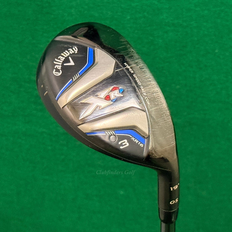 Callaway XR16 OS 19° 3 Hybrid UST Mamiya Recoil Dart F3 75 Graphite Regular