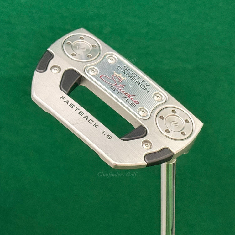 Scotty Cameron Studio Style 2025 Fastback 1.5 34" Putter Golf Club Titleist w/HC
