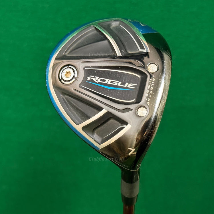 Callaway Rogue Fairway Wood 7 Mitsubishi Rayon Kuro Kage 50g Seniors