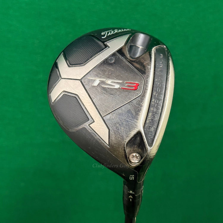 Titleist TS3 15° Fairway Wood Mitsubishi Chemical Tensei Blue AV Series 65 Stiff