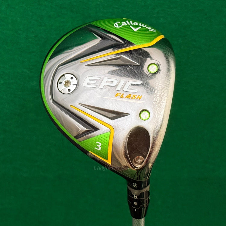 Callaway EPIC Flash 15° Fairway Wood 3 Project X Even Flow 5.5-R 65g Regular