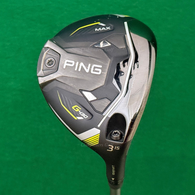 Ping G430 MAX 15° Fairway Wood 3 Fujikura Air Speeder 50-A Graphite Seniors