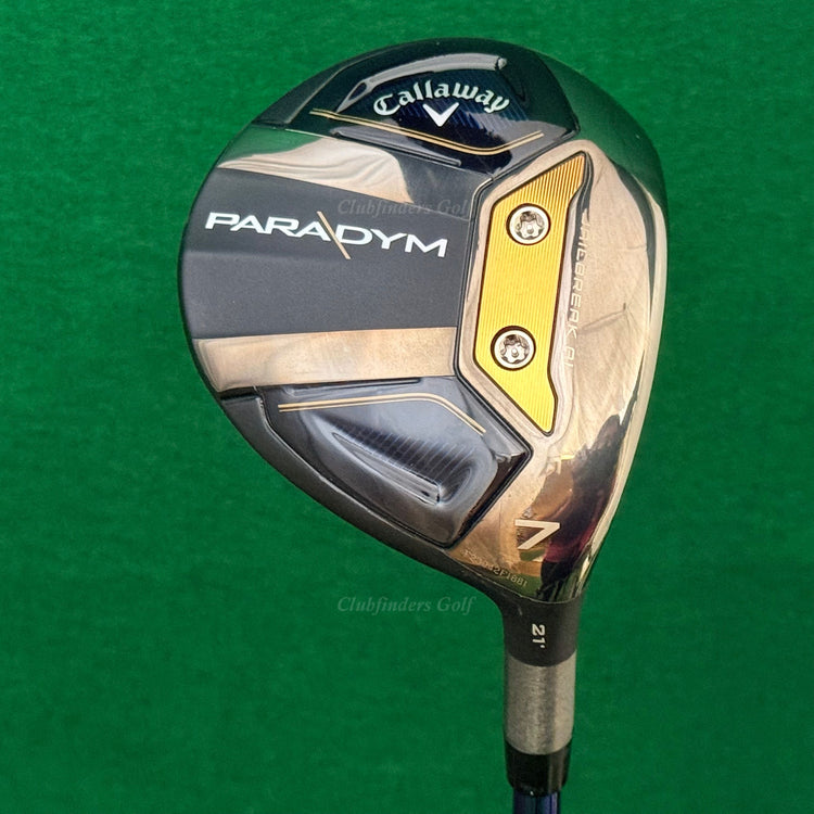 Callaway Paradym 21° Fairway 7 Wood HZRDUS Smoke Green 6.5 60g Tour Extra Stiff