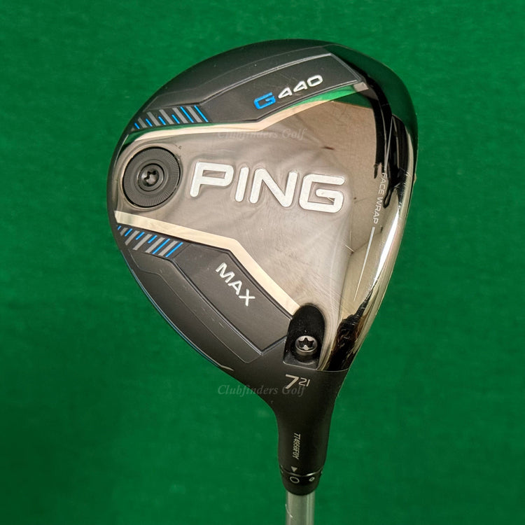 Ping G440 MAX 21° Fairway Wood 7 Ping Alta Quick 45G Graphite Seniors w/ HC
