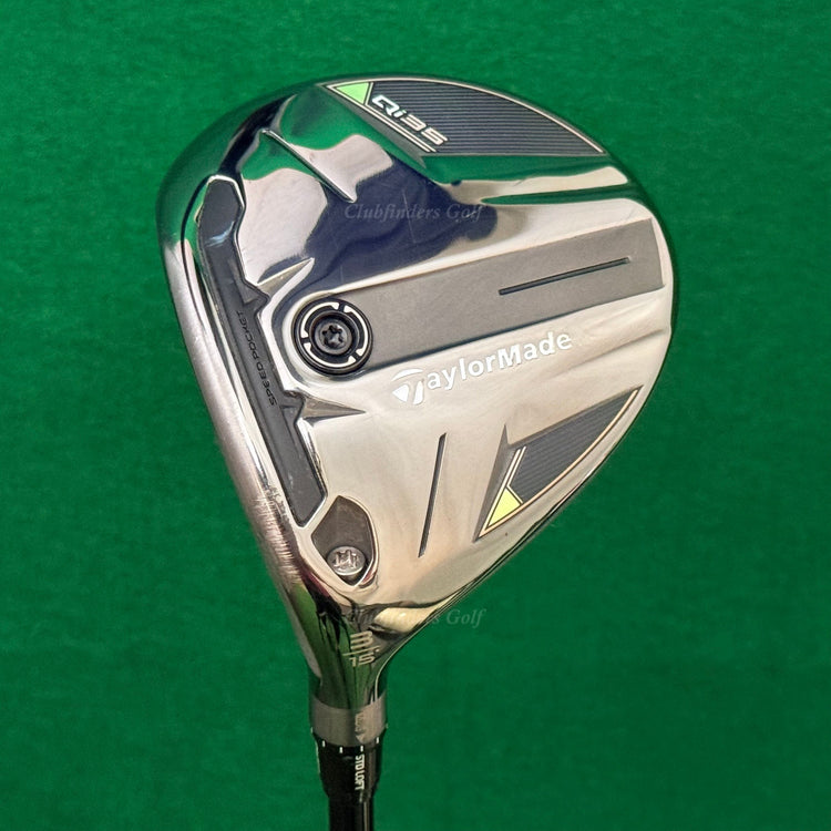 LH TaylorMade Qi35 15° Fairway 3 Wood Kai'li Red 75-X Graphite Extra Stiff w/HC