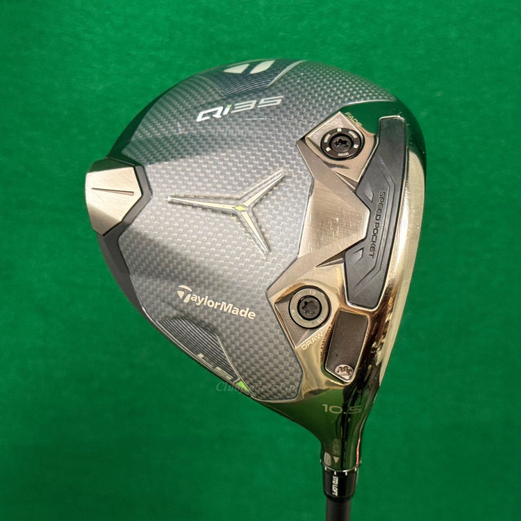 TaylorMade Qi35 LS 10.5° Driver Mitsubishi Chemical REAX Blue 50-R Regular w/HC