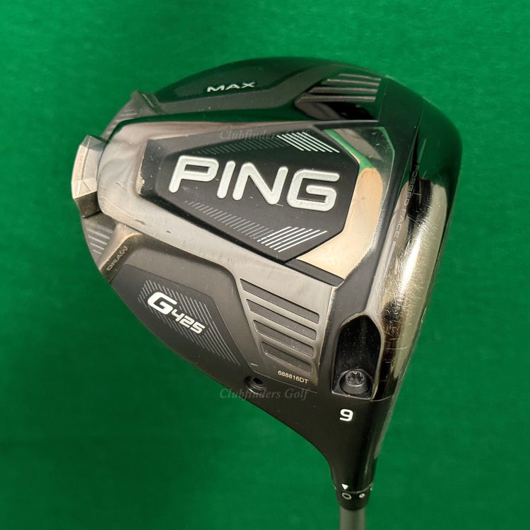 Ping G425 MAX 9° Driver Fujikura Air Speeder 50-S Graphite Stiff w/ HC