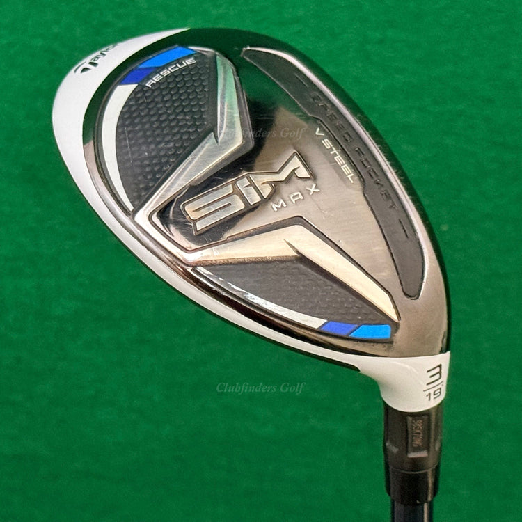 TaylorMade SIM MAX 19° 3 Hybrid Fujikura Ventus Blue 7-S Graphite Stiff w/HC