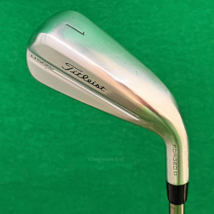 Titleist 2025 U-505 Forged 1 Iron Utility Recoil 110 F4 Prototype Tour SPX Stiff