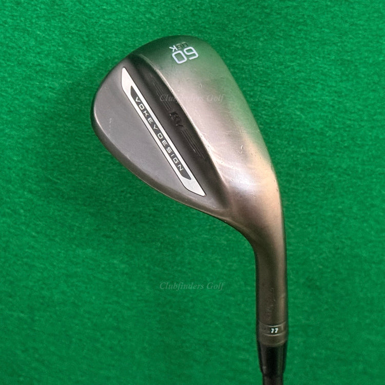 Titleist Vokey SM11 Jet Black 60-6K 60° Lob Wedge AMT S300 Tour White Onyx Stiff