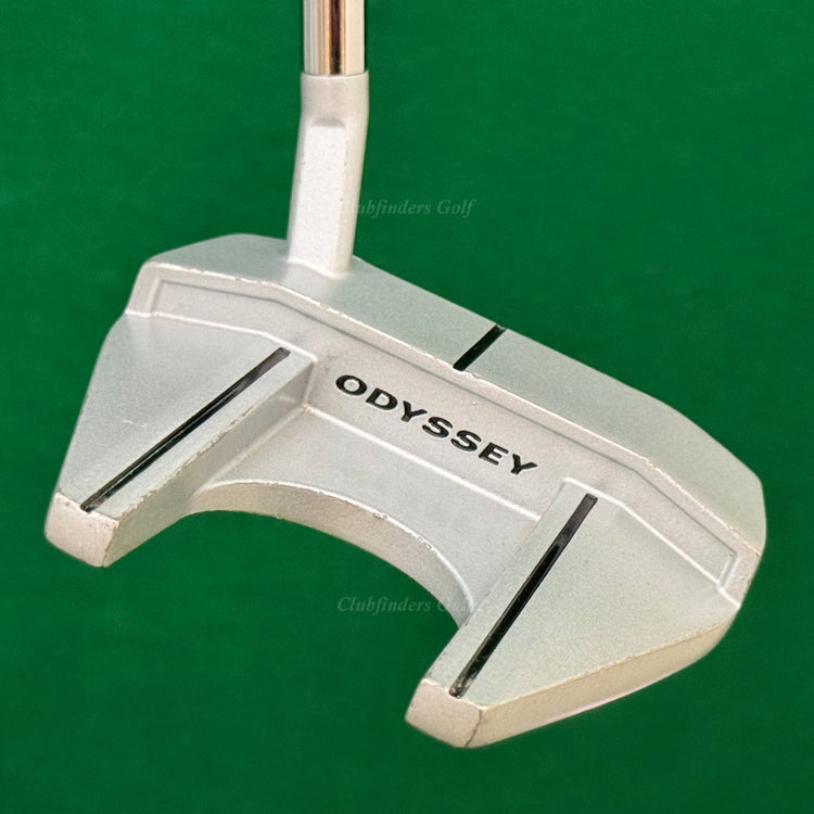 Odyssey 2023 White Hot OG SEVEN 34" Slant-Neck Mallet Putter Golf Club