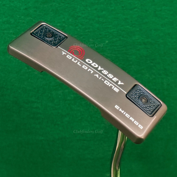 Odyssey Toulon Ai-One Chicago "Japan Ltd Run" 34" DB Putter Stroke Lab Red